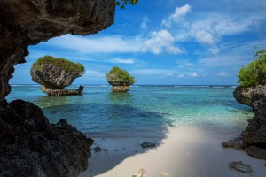 Beautiful Guam Guam is an island in Micronesia, but is a US territory. It is known as the place "where America starts ...