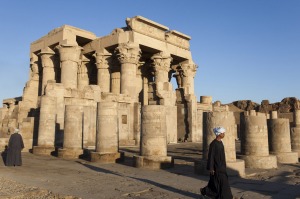 One of the most beautiful temples close to the Nile - the Kom Ombo complex.