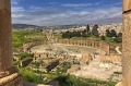 The Oval Plaza in Ancient Jerash.