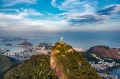 Aerial view of Rio De Janeiro. 
