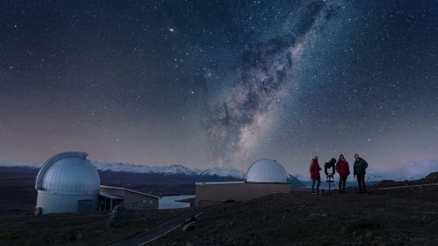 Supplied PR image for Traveller. Check for re-use. New Zealand things to do in Winter Ben Groundwater story. Images from Tourism New Zealand
Tekapo Canterbury dark sky region star gazing