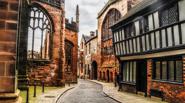 Gothic landmarks, cobbled lanes and timber-beamed pubs hark back to the Middle Ages, when Coventry was a prosperous ...